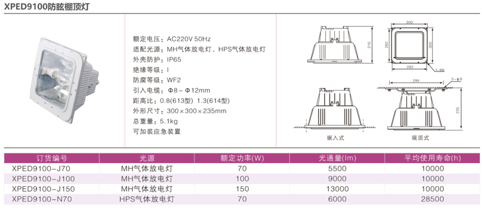 XPED9100防眩棚顶灯.jpg